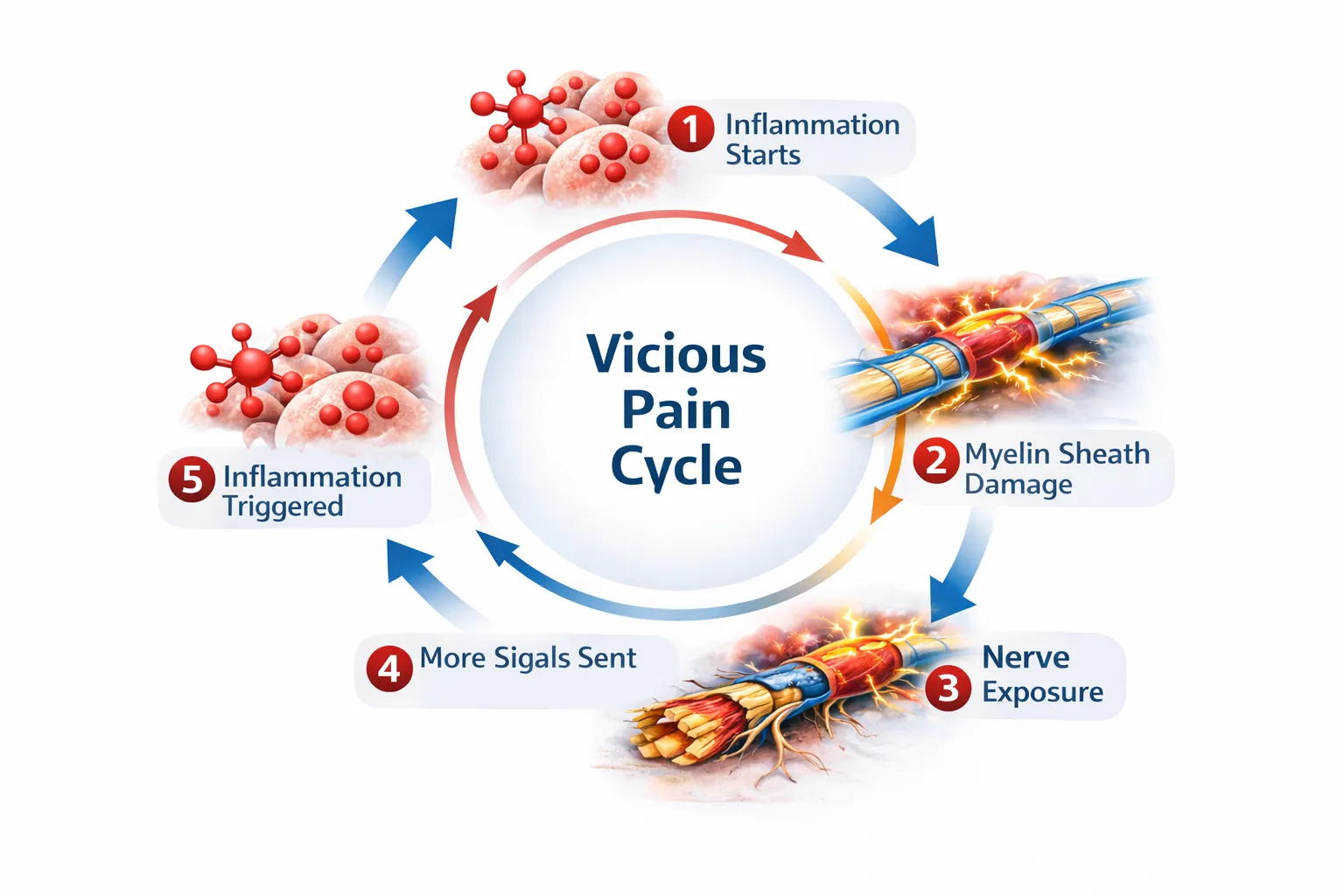 Diagram of biological process